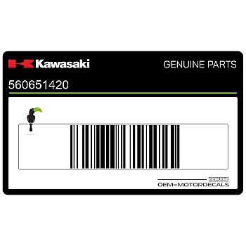 Autocollant de réservoir, côté gauche