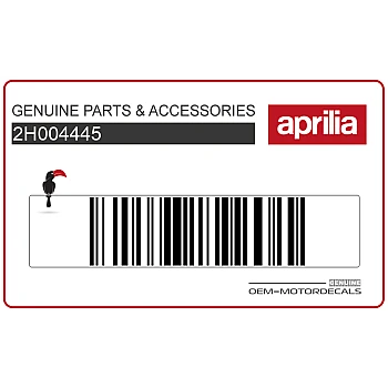 Naklejka na przednią owiewkę (czasza)