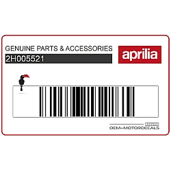 Adesivo carena anteriore superiore, lato sinistro