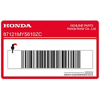 HONDA Heckverkleidung Aufkleber, Rechte Seite 87121-MY5-610ZC