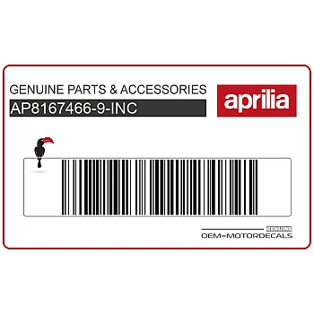 Bugverkleidung Aufkleber, Rechte Seite