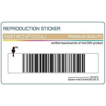 Pegatina para panel lateral, lado izquierdo