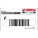Yamaha YZF-R1 Emblema Carenatura Laterale Destra R1 Destra OEM B3L2835C1000