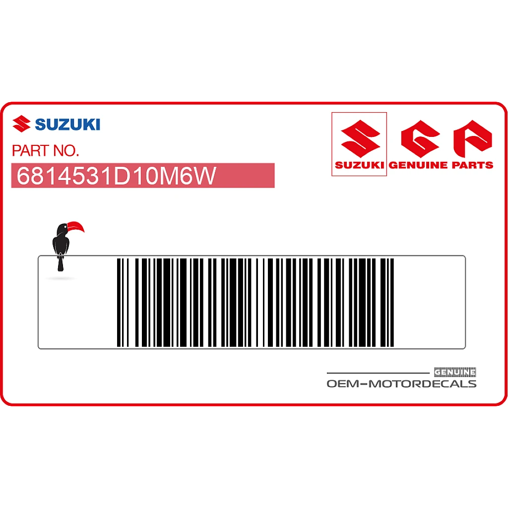 Suzuki-6814531D10M6W Suzuki-6814531D10M6W