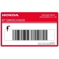 HONDA Seitenverkleidung Aufkleber, Rechte Seite 87126-KSC-A30ZA