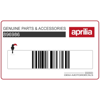 Naklejka na osłonę boczną, lewa strona