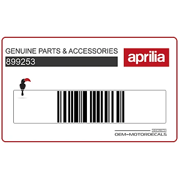 Naklejka na przednią owiewkę (czasza)