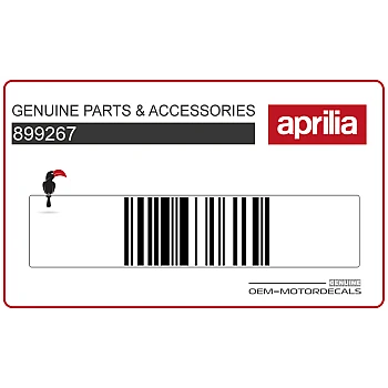 Pegatina para carenado frontal, lado derecho