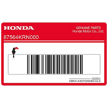 Caution label - Manual