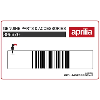 Pegatina para panel lateral, lado izquierdo