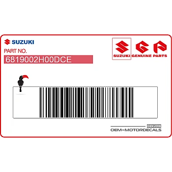 Graphique de Carénage Inférieur GSX-R, Côté Gauche