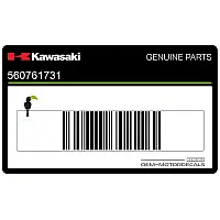KAWASAKI Pegatina para panel lateral, lado izquierdo 56076-1731