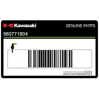 KAWASAKI Zijpaneel sticker, linkerkant 56077-1804