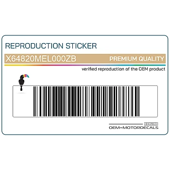 Autocollant de panneau latéral