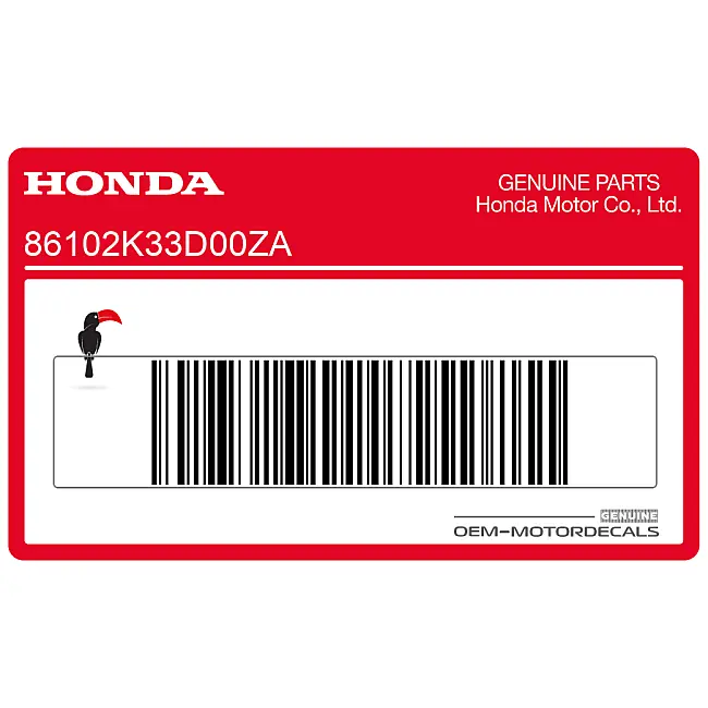 Honda-86102K33D00ZA