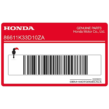 Naklejka na przedni błotnik, prawa strona