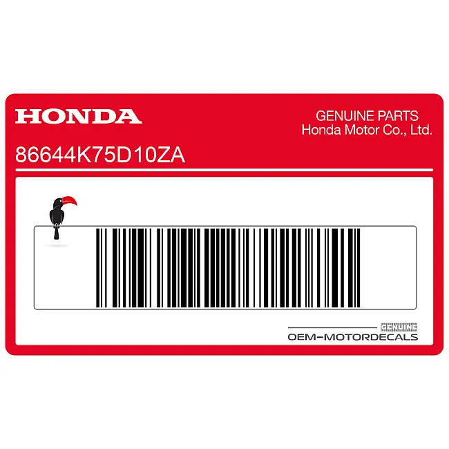 Honda-86644K75D10ZA