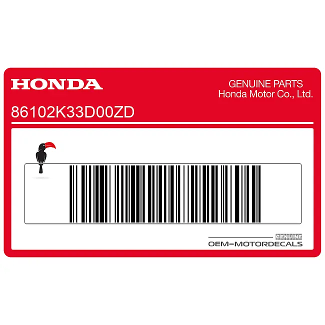 Honda-86102K33D00ZD