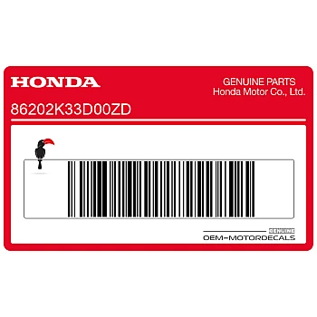 Naklejka na zbiornik, lewa strona