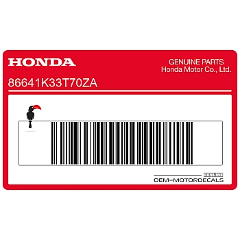 Naklejka na osłonę boczną, prawa strona