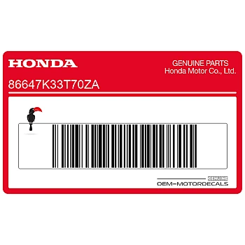 Naklejka na osłonę boczną, prawa strona