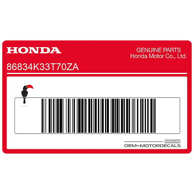 Honda-86834K33T70ZA