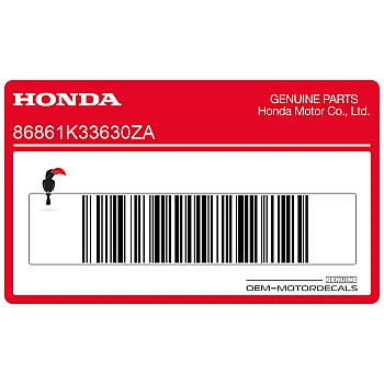 Naklejka na dolną owiewkę, pług, prawa strona