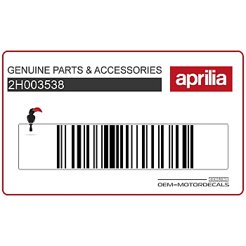 Naklejka na przednią owiewkę (czasza)