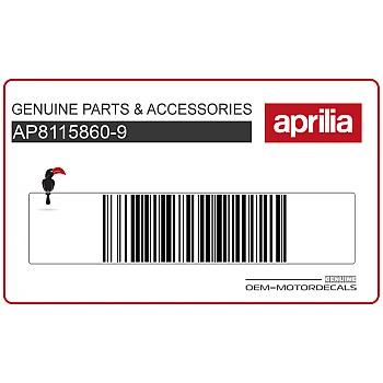 Kontpaneel stickerset, rechterkant