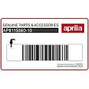 Set adesivi posteriore coda carena, lato sinistro