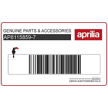 Naklejka na przednią owiewkę (czasza)