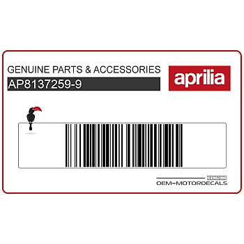 Pegatina para guardabarros delantero