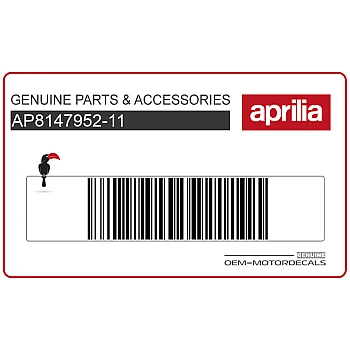 Pegatina para guardabarros delantero