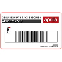 APRILIA Zijpaneel sticker AP8157127-13