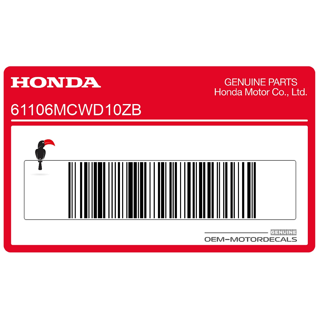 Honda-61106MCWD10ZB Honda-61106MCWD10ZB