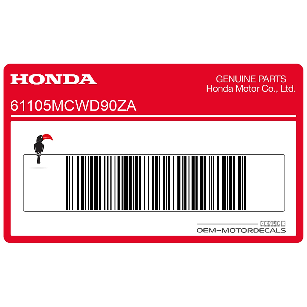 Honda-61105MCWD90ZA Honda-61105MCWD90ZA
