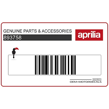 Naklejka na zbiornik, lewa strona