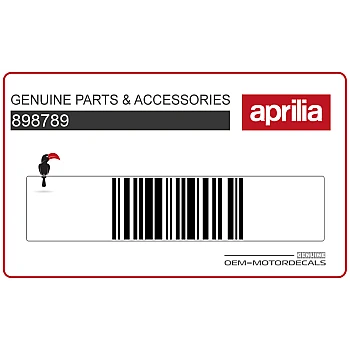 Naklejka na przednią owiewkę (czasza), lewa strona