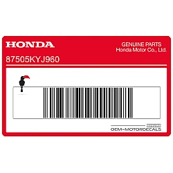 Caution label, Tire load