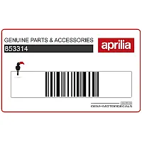 APRILIA Autocollant de panneau latéral, côté droit 853314