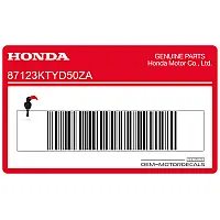 HONDA CBR zijkuip strip, linkerzijde 87123-KTY-D50ZA