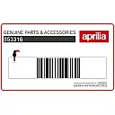 Autocollant carénage arrière queue, côté droit