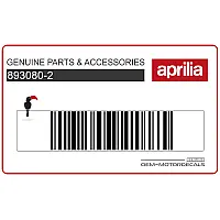 APRILIA Tank decals set, left side 893080-2