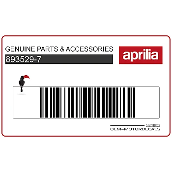 Set adesivi posteriore coda carena, lato destro