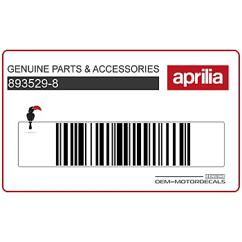 Set adesivi posteriore coda carena, lato sinistro