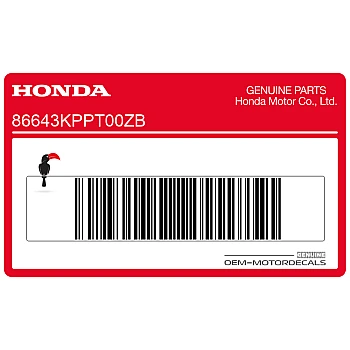 Zijpaneel sticker, rechterkant