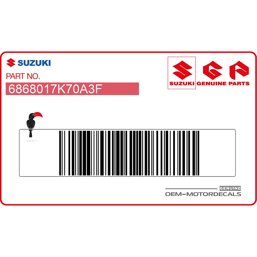 Suzuki-6868017K70A3F Suzuki-6868017K70A3F