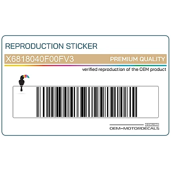 Juego de pegatinas para panel lateral , lado derecho