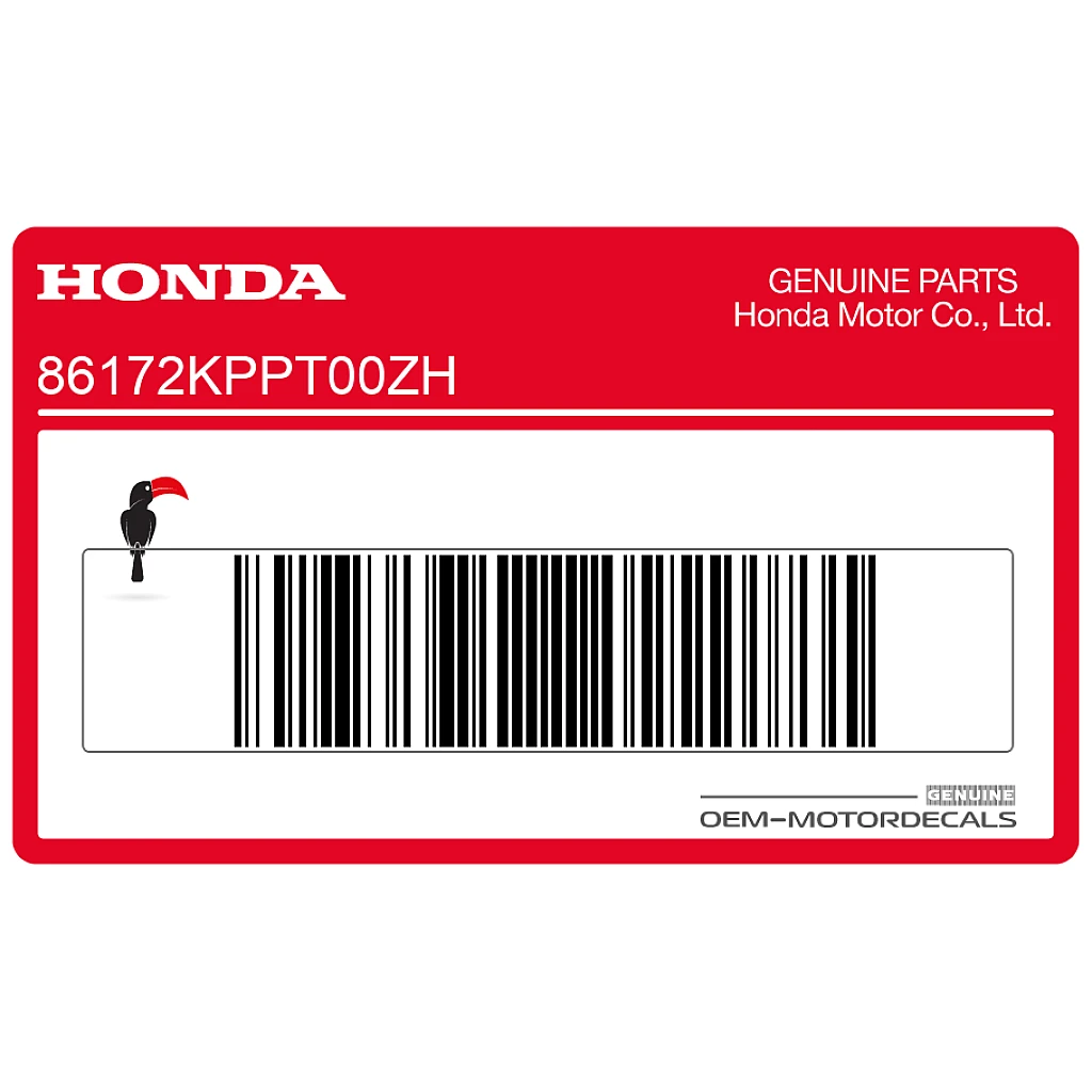 Honda-86172KPPT00ZH Honda-86172KPPT00ZH