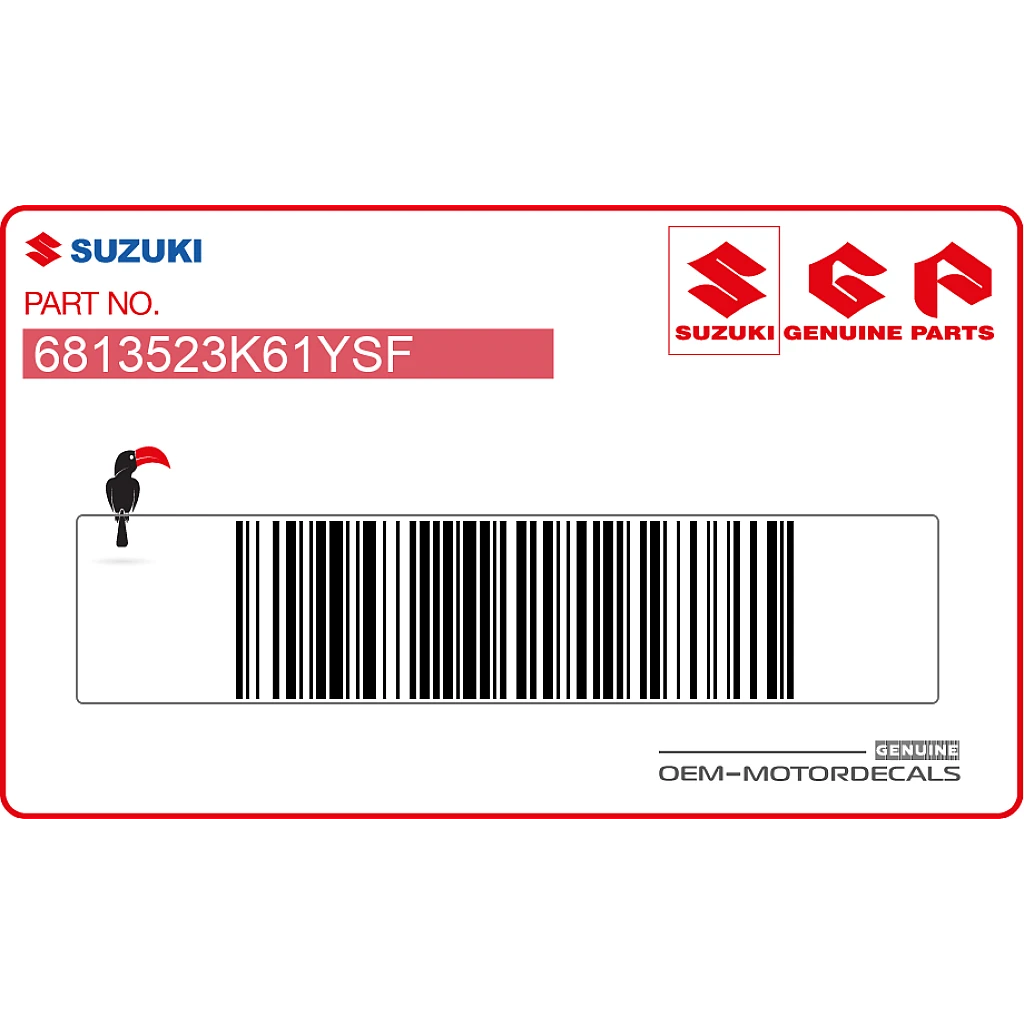 Suzuki-6813523K61YSF Suzuki-6813523K61YSF
